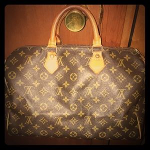Authentic Louis Vuitton Speedy 35